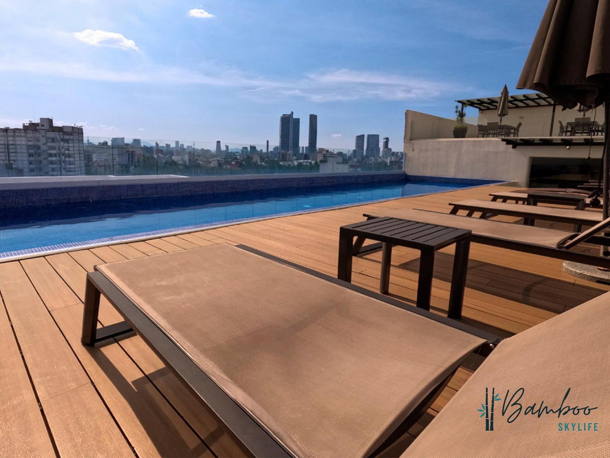 Amazing City Views Condesa Roma By Bamboo Skylife Cidade do México Exterior foto